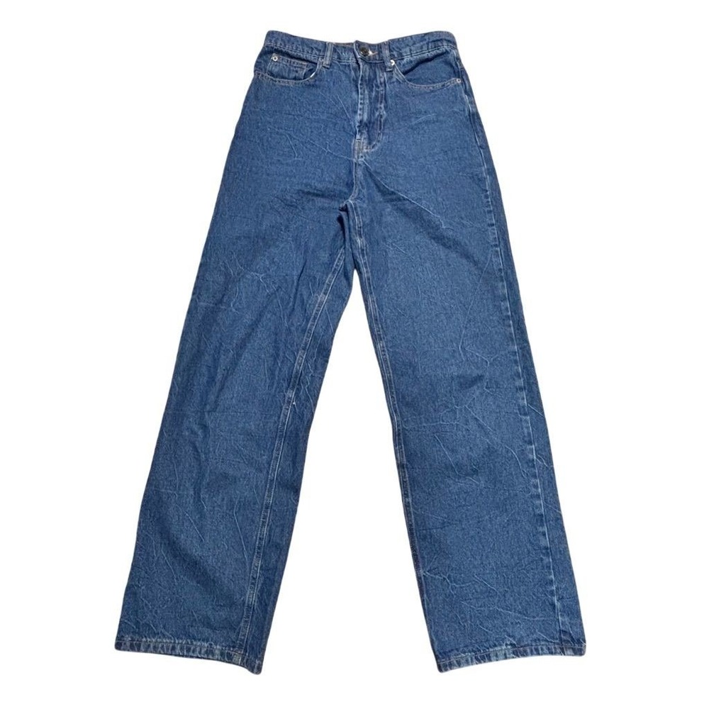 BDG Women's Blue Denim Wide-Leg‎ Baggy Jeans Size 25